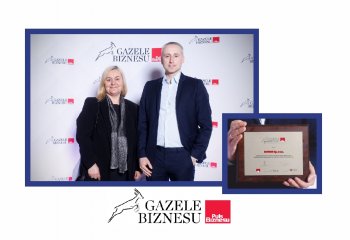 Gazela Biznesu 2017 dla firmy BARBOR Sp. z o.o.