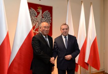 Spotkanie z chińską delegacją w ramach współpracy klimatycznej i leśnej 