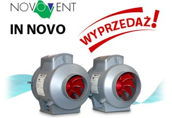 Wentylatory IN NOVO - wyprzedaż Ventia