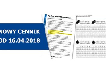 Nowy cennik Alnor 2018