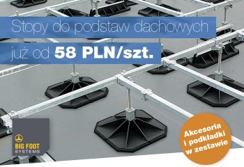 Stopy do podstaw dachowych już od 58 PLN/szt. Lindab