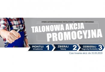 Termet - talonowa akcja promocyjna - promocja dla instalatorów