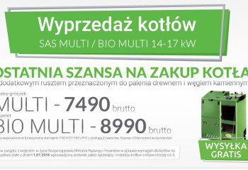 MULTI / BIO MULTI promocja kotłów SAS