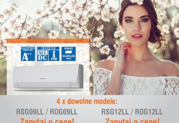 Klimatyzatory Fuji Electric LL dużo taniej w pakiecie! | Iglotech