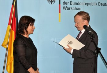 Prezes Robert Bosch w Polsce odznaczona Orderem Zasługi RFN