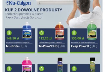 Preparaty do czyszczenia klimatyzacji - kup dwa dowolne produkty i odbierz upominek