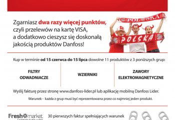 Promocja na Mundial z podwójnymi punktami! | Danfoss