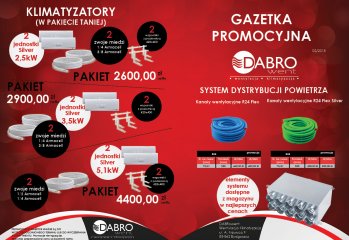 Czerwcowa gazetka DABROwent - klimatyzacja i dystrybucja powietrza