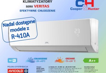 Klimatyzatory pokojowe Cooper&Hunter serii VERITAS | Avicold