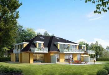 Pompa ciepła aroTHERM monoblock w domu jednorodzinnym o powierzchni 140m2