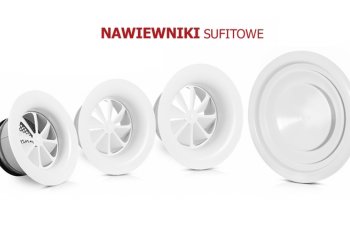 Nawiewniki wirowe sufitowe GCR | Alnor