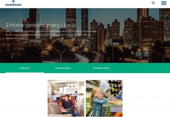 Emerson ogłasza uruchomienie nowej witryny internetowej dla Europy