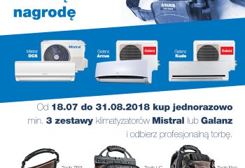 Kupuj klimatyzatory i zdobądź nagrodę