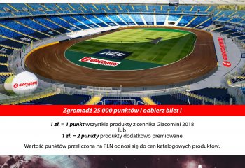 Cztery okrążenia - Żużel na Śląskim z marką Giacomini