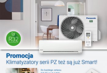 Klimatyzatory Panasonic serii PZ też są już Smart! Promocja Schiessl
