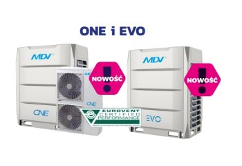ONE i EVO - nowości VRF od MDV