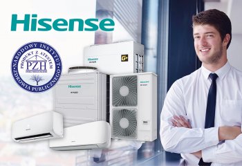 Atesty higieniczne PZH dla klimatyzatorów Hisense