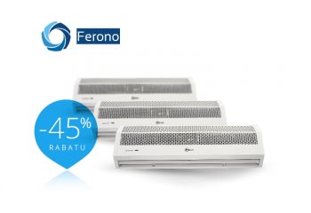 45% rabatu na wszystkie kurtyny powietrzne Ferono! | THERMOSILESIA