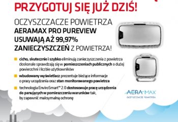 Smog pod kontrolą - oczyszczacze powietrza AeraMax Pro PureView | BIMs PLUS