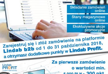 Zyskaj dodatkowe punkty Lindab Profit - zamów na platformie b2b