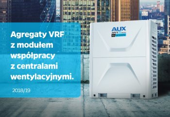 AUX - nowy katalog Agregatów VRF