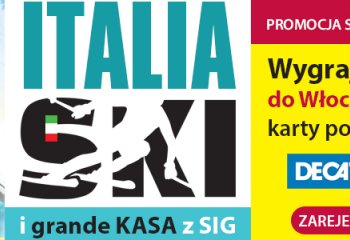 Wygraj wyjazd narciarski do Włoch z SiG