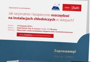 Wigmors zaprasza na seminarium „Jak oszczędzać na instalacjach chłodniczych w sklepach?”