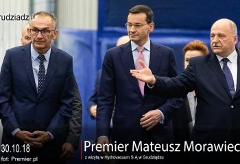Wizyta Premiera Morawieckiego w Hydro-Vacuum