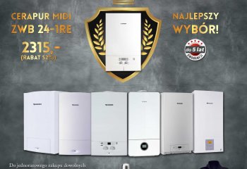 Promocja kotłów gazowych Junkers w TG Instalacje