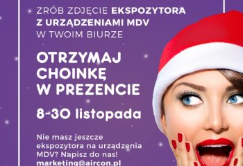 Otrzymaj choinkę w prezencie od MDV