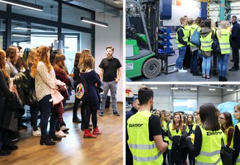 Studenci z Uniwersytetu Śląskiego z wizytą w Elektror