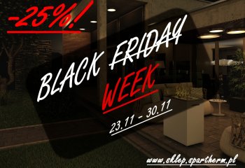 Black week w sklepie Spartherm