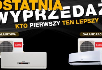 Ostatnia wyprzedaż klimatyzatorów Galanz w Lindab
