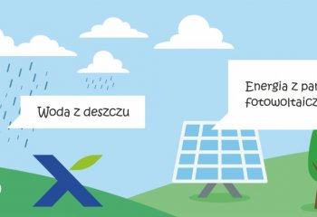 Moduły zasilania wodą deszczową oraz zasilania elektrycznego z OZE w urządzeniach rotorowych