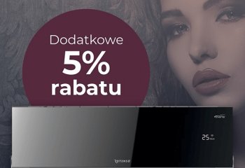 Dodatkowe 5% rabatu na urządzenia marki Rotenso