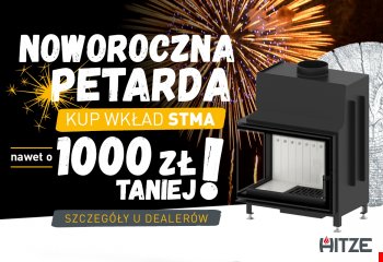 Wkłady kominkowe linii STMA nawet o 1000 zł taniej