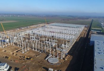 Euroklimat buduje halę magazynową z częściami socjalno-biurowymi