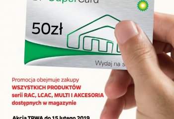 Action Energy premuje każde zakupy o wartości 1000 PLN bonem BP