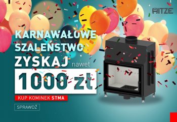 Wkłady kominkowe ekonomicznej linii STMA