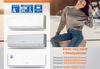 Ceny specjalne przy zakupie 4 klimatyzatorów Fuji Electric