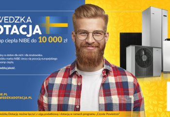 Już 1 marca rusza nowa edycja Szwedzkiej Dotacji do pomp ciepła NIBE do 10 000 zł!