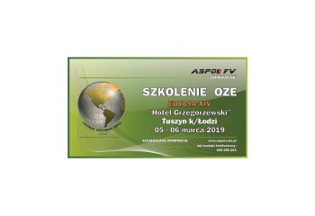 Szkolenie OZE XIV | ASPOL FV | Galmet