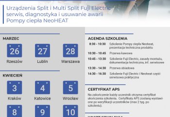 Rusza cykl szkoleń poświęcony Fuji Electric | Iglotech