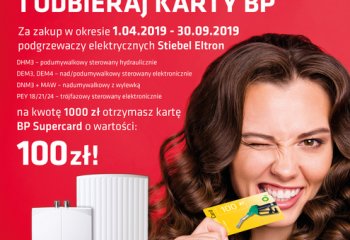 Kup jeden z podgrzewaczy Steibel Eltron i odbierz kartę BP | Promocja BIMS Plus