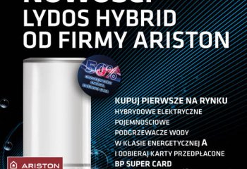 Nowość Lydos Hybrid Ariston | Promocja BIMs PLUS
