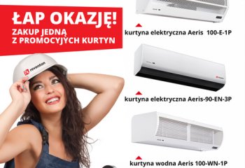 Promocja na kurtyny powietrzne REVENTON