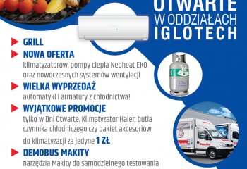Dni otwarte w oddziałach Iglotech