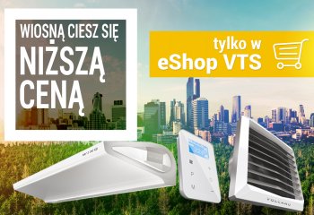 Nagrzewnice VOLCANO i kurtyny WING z silnikiem AC - nowa wiosenna promocja