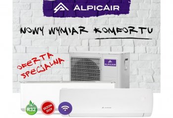 AlpicAir, klimatyzacja od VENTIA, DOSTĘPNA OD RĘKI z magazynu w Warszawie