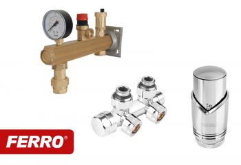 Armatura instalacyjna i technika grzewcza | Nowości FERRO